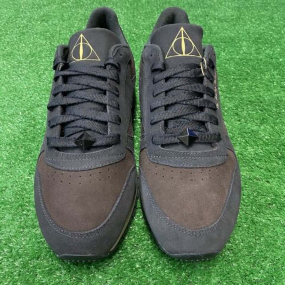 Reebok Harry Potter Classic Leather Low Mens Shoes Black 100201817 NEW Sz 11.5 - Picture 3 of 9